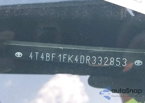 2013 Toyota Camry Xle from USA, damaged, VIN 4T4BF1FK4DR332853